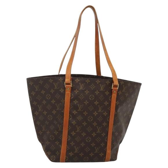 LOUIS VUITTON Monogram Sac Shopping Tote Bag M51108 - Picture 1 of 16